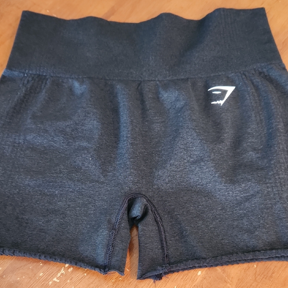 Gymshark High Waist Black Shorts